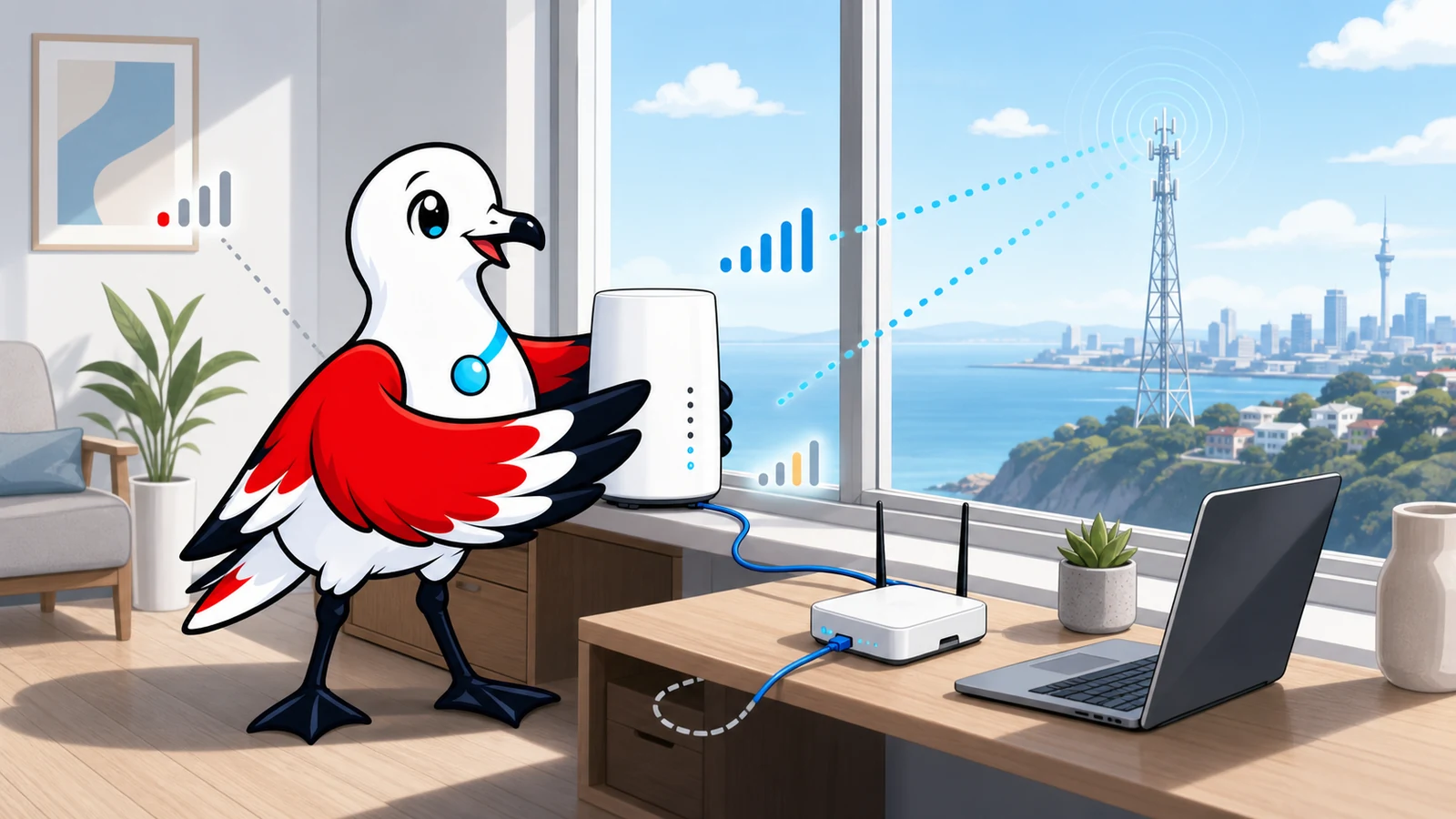 Using 4G or 5G as Home Internet: An Australia and New Zealand Setup Guide