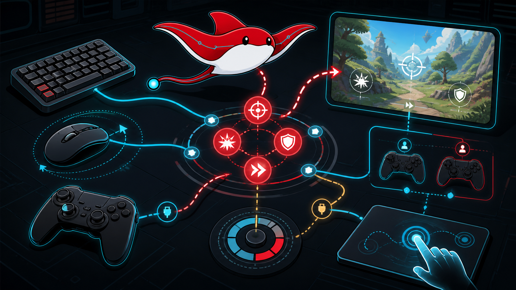 Cross-Platform Game Input: Actions, Remapping and Device Changes